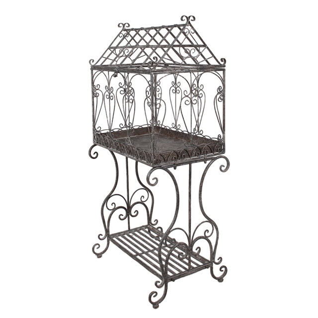 Clayre & Eef Planthouder 48x36x102 cm ijzer plantenstandaard 2875104 large