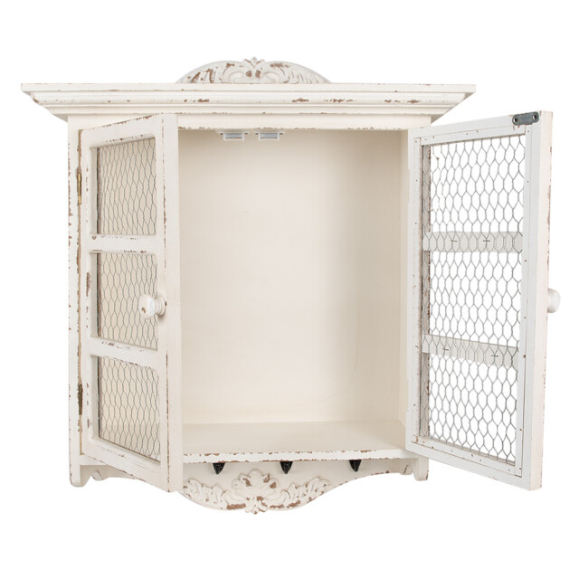 Clayre & Eef Wandkast 56x23x69 cm houtproduct opbergkast 2795657 large