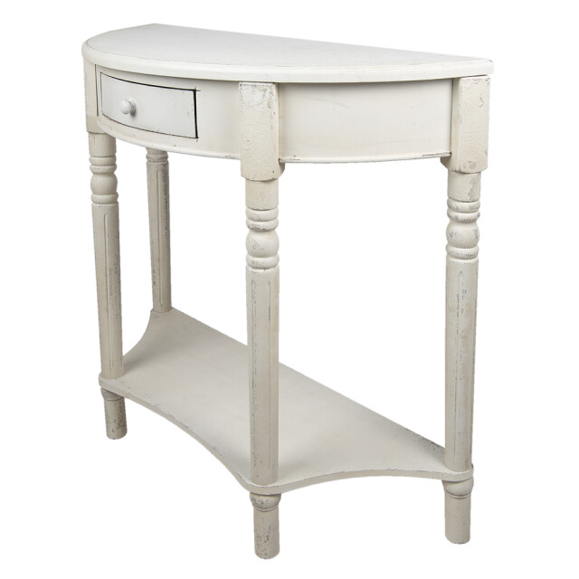 Clayre & Eef Sidetable 100x40x84 cm hout wandtafel 1741243 large
