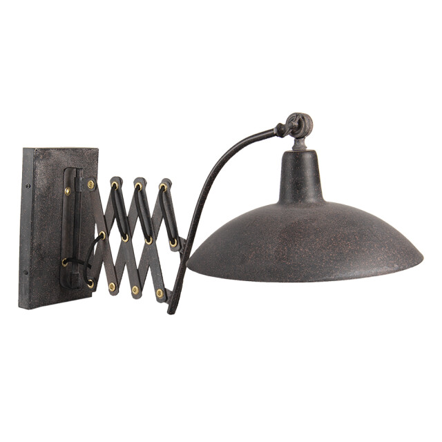 Clayre & Eef Wandlamp 55x33x34 cm metaal muurlamp 1301507 large