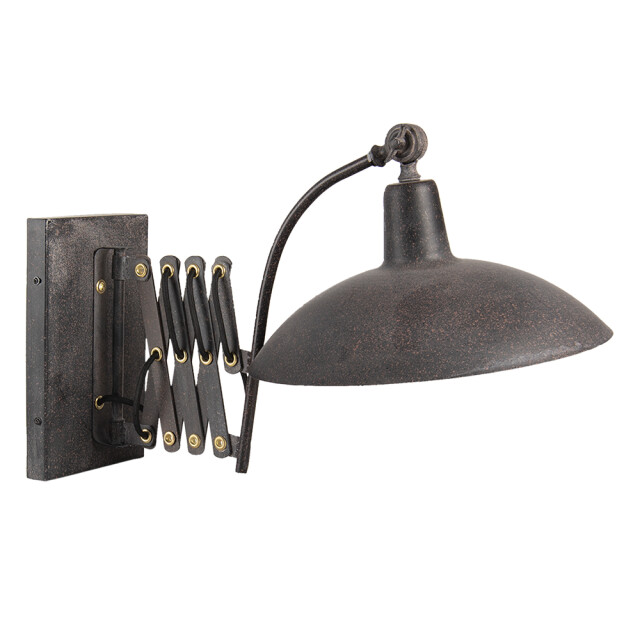 Clayre & Eef Wandlamp 55x33x34 cm metaal muurlamp 1301507 large