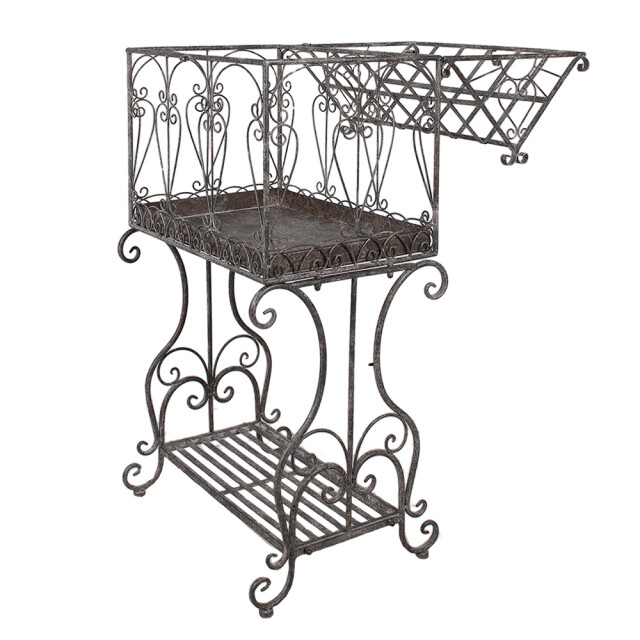Clayre & Eef Planthouder 48x36x102 cm ijzer plantenstandaard 2875104 large