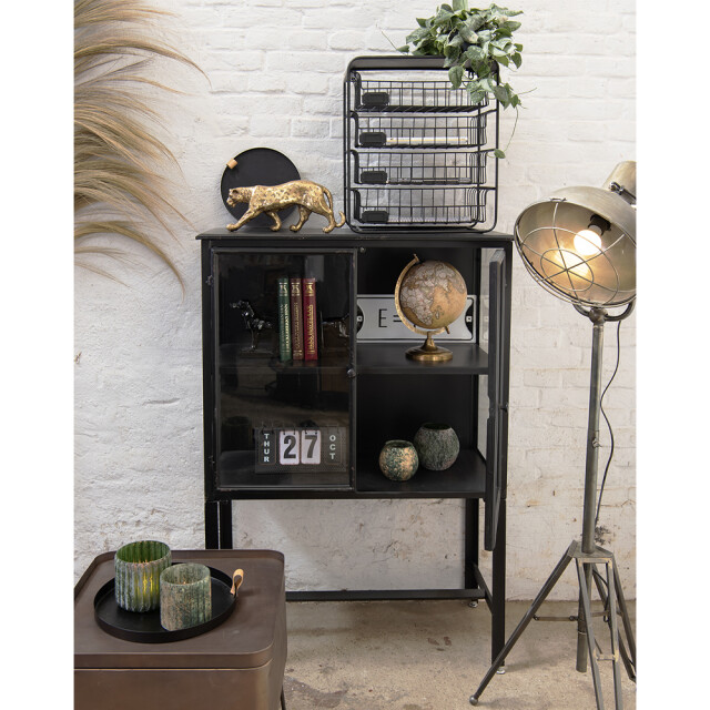 Clayre & Eef Bijzettafel 45x45x50 cm ijzer vierkant 1453878 large