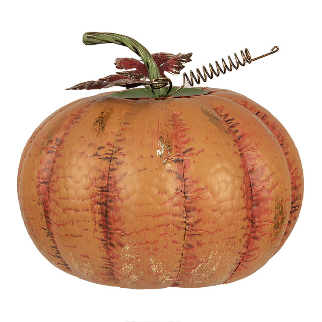 Clayre & Eef Decoratie pompoen Ø 34x29 cm ijzer 2927600 large