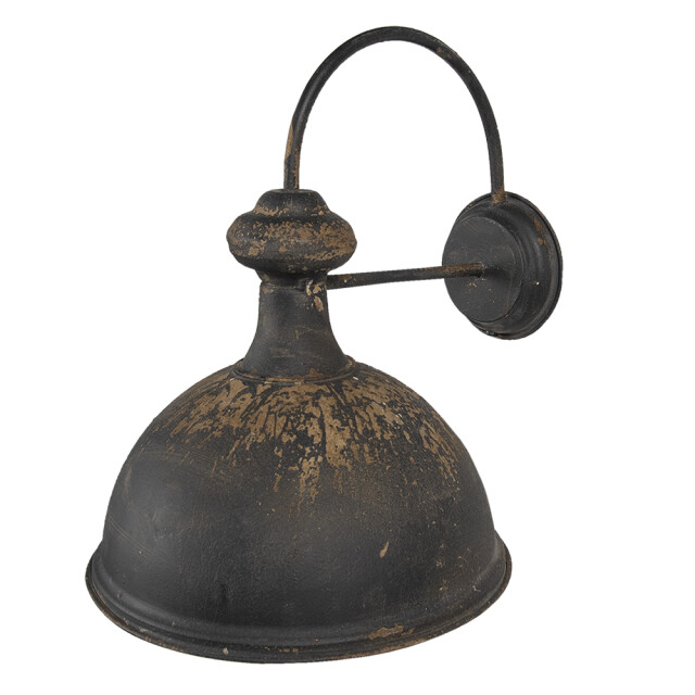 Clayre & Eef Wandlamp 43x35x44 cm ijzer rond muurlamp 1148779 large