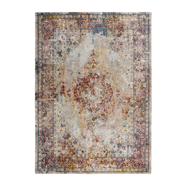 Muratap Picasso keshan vintage vloerkleed / beige laagpolig- 200x290 cm 1130122 large