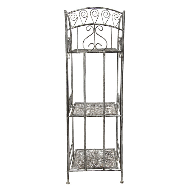 Clayre & Eef Opbergrek 34x29x112 cm ijzer plantenrek 1741264 large