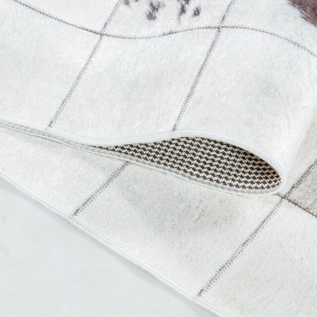 Muratap Fiesta wasbaar vloerkleed laagpolig patchwork design - woonkamer 2951401 large