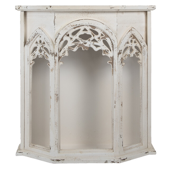 Clayre & Eef Wandkast 76x26x82 cm hout opbergkast 1740944 large