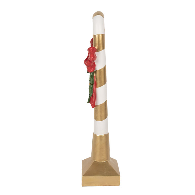 Clayre & Eef Kerstdecoratie beeld zuurstok 83 cm kunststof 2939468 large
