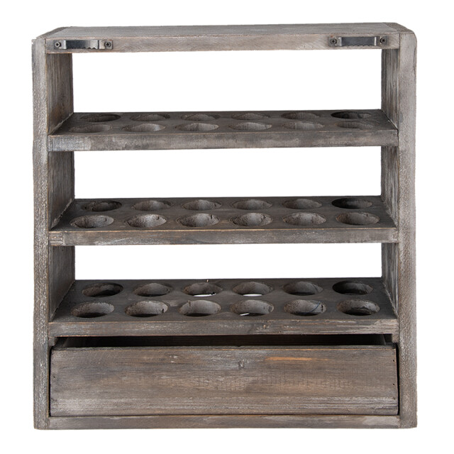 Clayre & Eef Eierkastje 35x11x38 cm hout rechthoek eierhouder 2229964 large