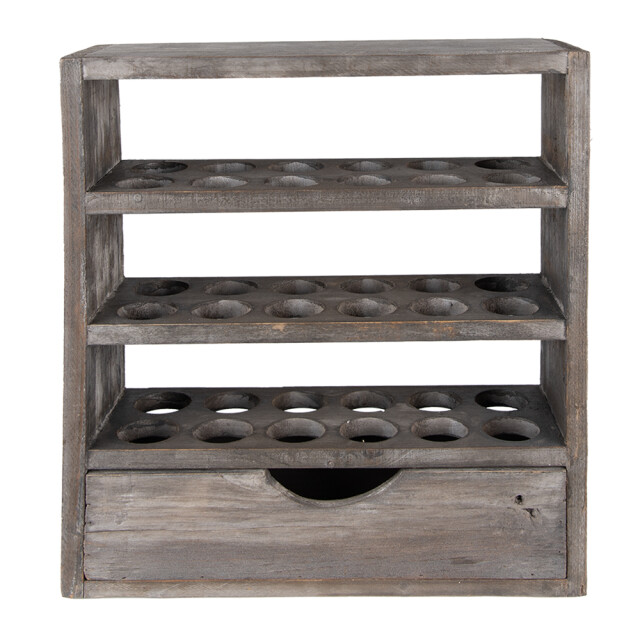 Clayre & Eef Eierkastje 35x11x38 cm hout rechthoek eierhouder 2229964 large