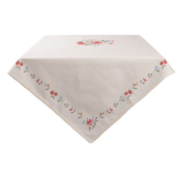 Clayre & Eef Tafelkleed 150x250 cm katoen rechthoek rozen tafellaken 1533412 large