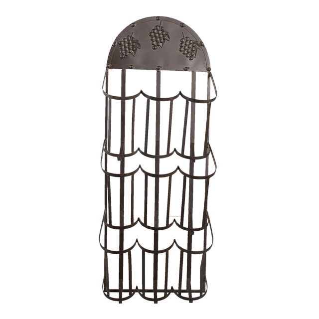Clayre & Eef Wijnrek 30x18x83 cm ijzer rechthoek flessenrek 1357309 large