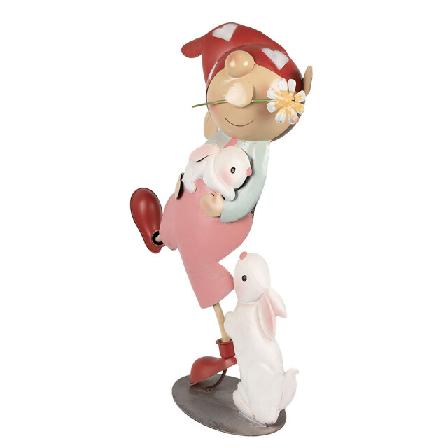Clayre & Eef Decoratie beeld kabouter 55 cm ijzer 2844778 large