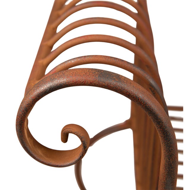Clayre & Eef Tuinstoel 76x41x71 cm ijzer terrasstoel 2066841 large