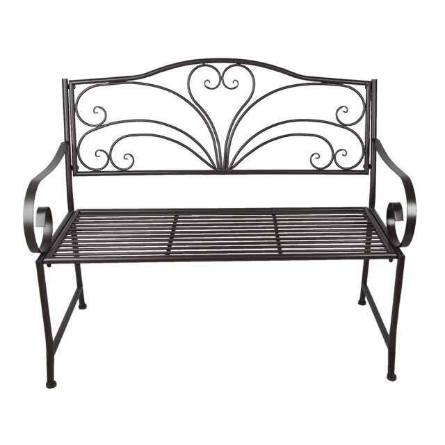 Clayre & Eef Tuinbank 117x50x98 cm metaal rechthoek bank buiten 1357289 large