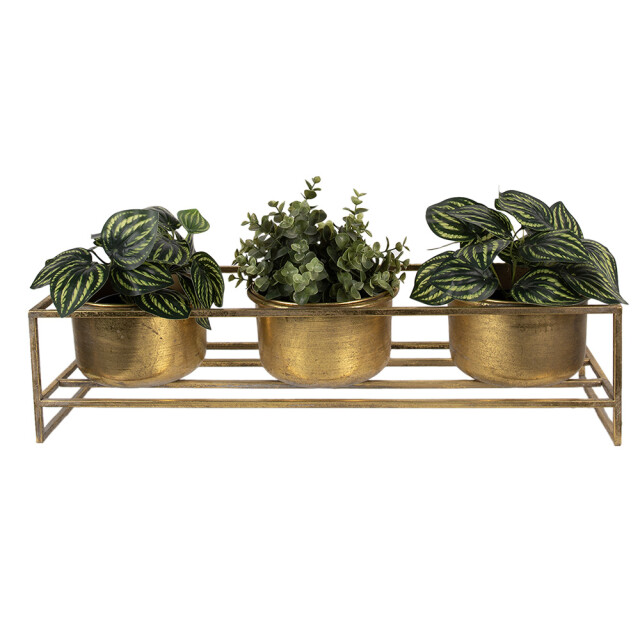 Clayre & Eef Plantenstandaard 63x19x16 cm ijzer 2709839 large