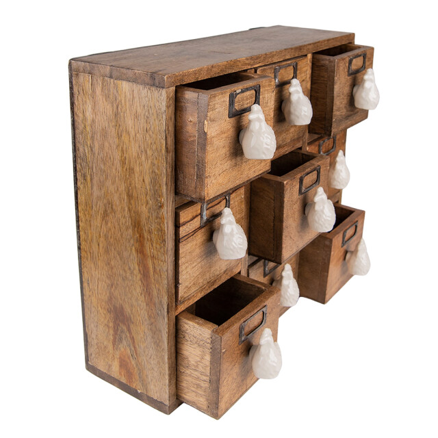 Clayre & Eef Ladekastje 34x12x30 cm hout 2071899 large