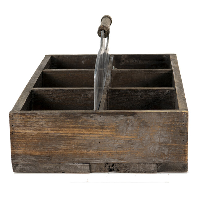 Clayre & Eef Opbergkist 60x32x22 cm hout rechthoek plantenhouder 1783541 large