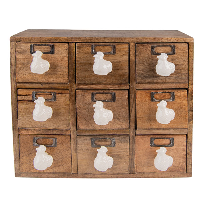 Clayre & Eef Ladekastje 34x12x30 cm hout 2071899 large