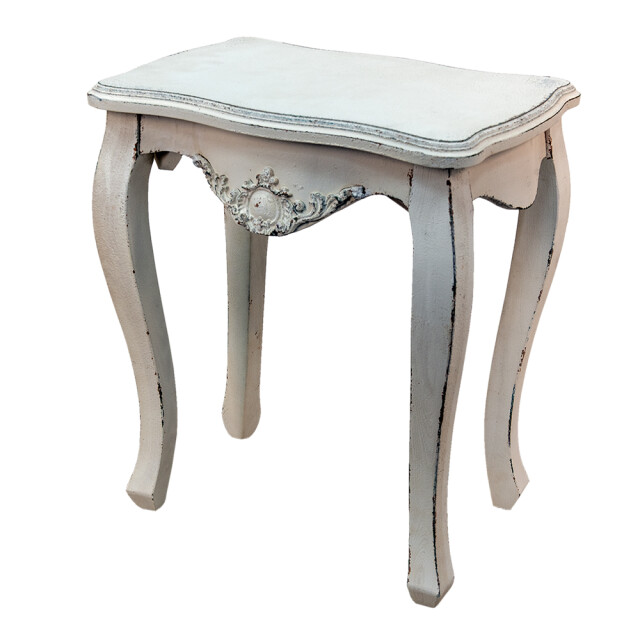 Clayre & Eef Bijzettafel 52x35x58 cm hout kunststof 1842001 large