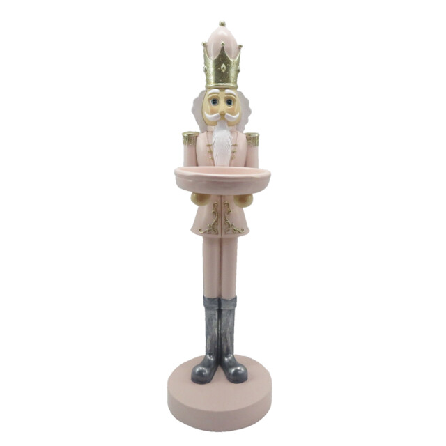 Clayre & Eef Beeld notenkraker 40 cm polyresin kerstdecoratie 2041565 large