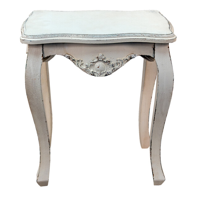 Clayre & Eef Bijzettafel 52x35x58 cm hout kunststof 1842001 large