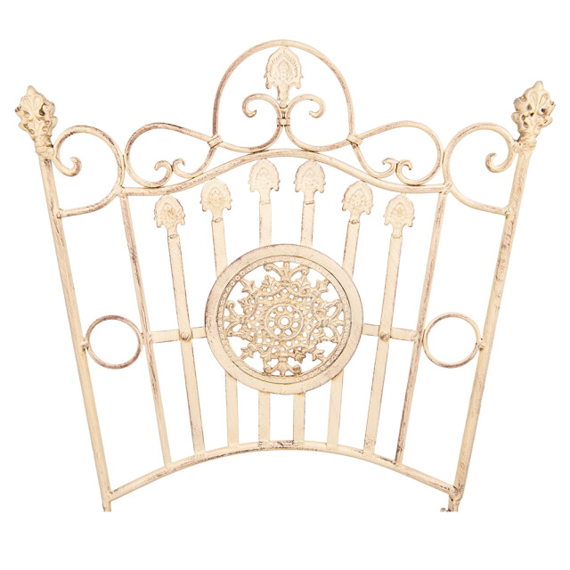 Clayre & Eef Bistrostoel 52x48x99 cm bruin ijzer terrasstoel 2066839 large