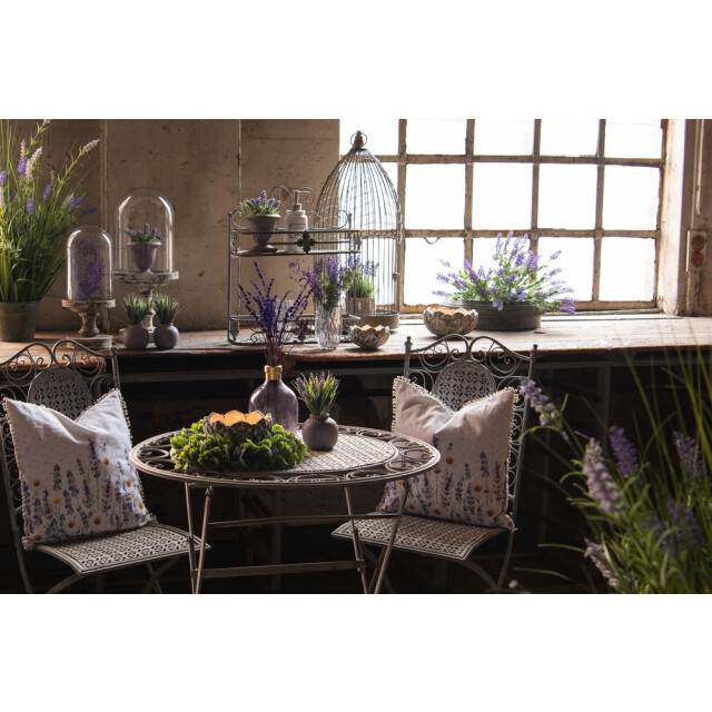 Clayre & Eef Planthouder ijzer rond 1244594 large
