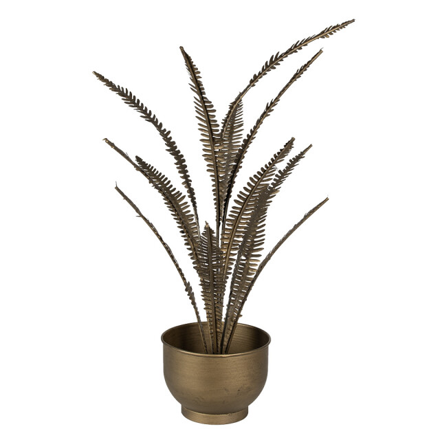 Clayre & Eef Kunstplant 63 cm ijzer decoratie plant 2818706 large
