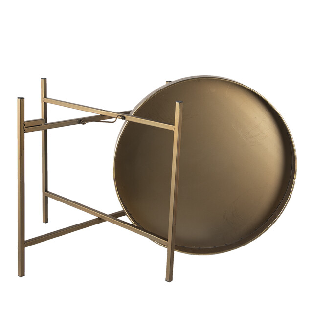 Clayre & Eef Bijzettafel Ø 52x40 cm metaal rond 1357359 large