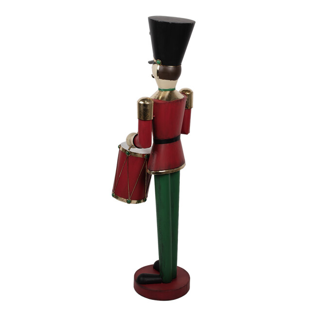 Clayre & Eef Kerstdecoratie beeld notenkraker 30x38x128 cm ijzer 2938334 large