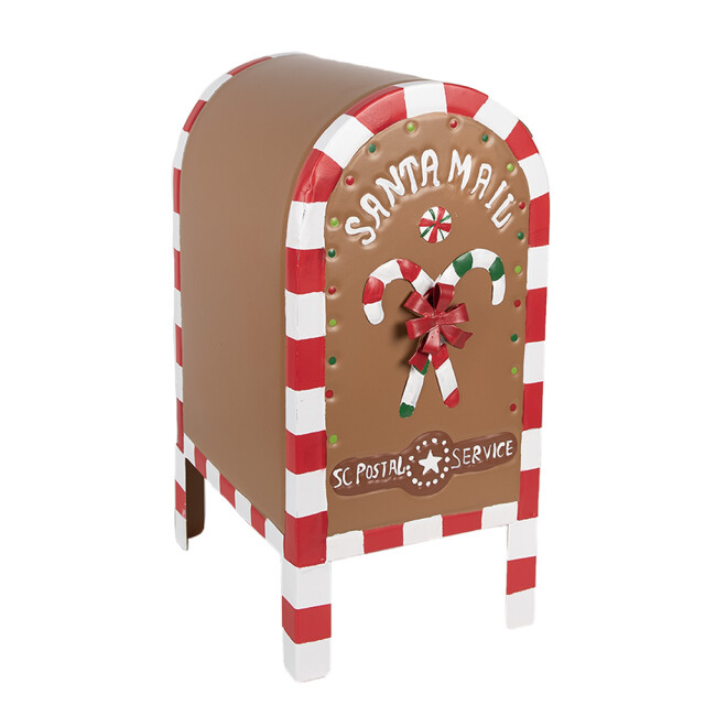Clayre & Eef Brievenbus 22x18x34 cm ijzer letter to santa kerstdecoratie 2938374 large