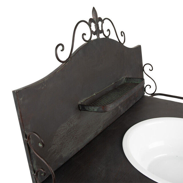 Clayre & Eef Kaptafel 72x48x114 cm groen ijzer 2418455 large