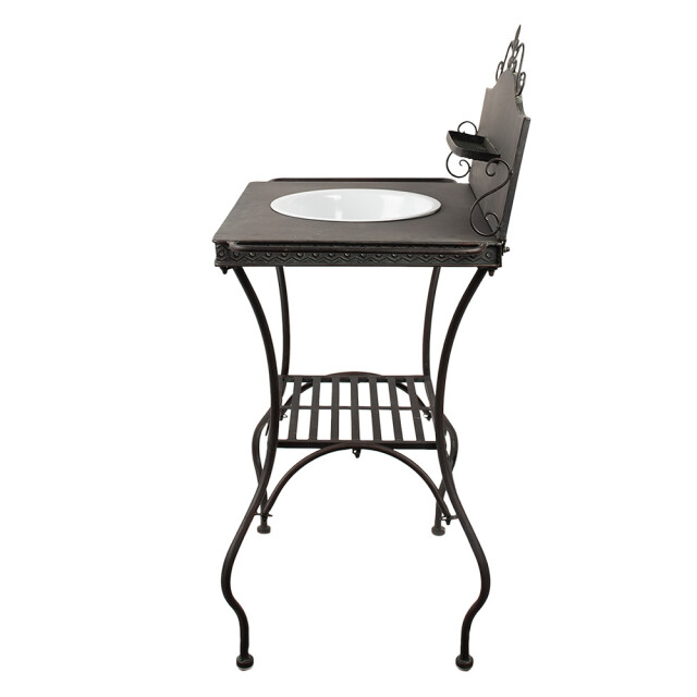 Clayre & Eef Kaptafel 72x48x114 cm groen ijzer 2418455 large