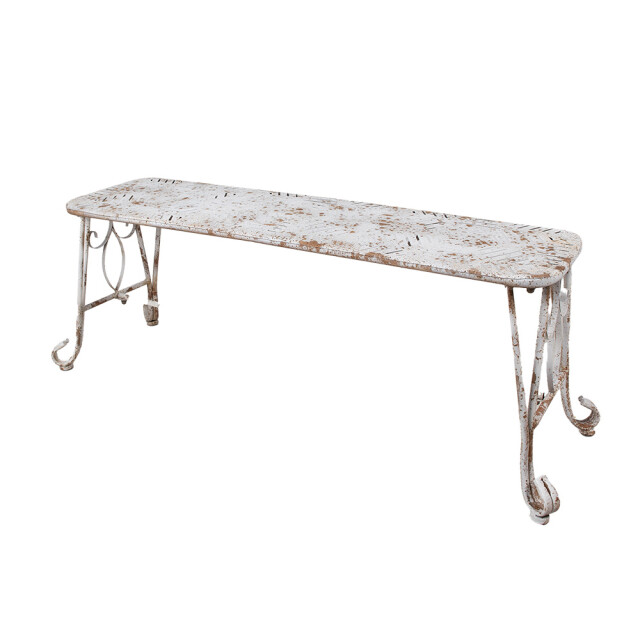 Clayre & Eef Tuinbank 117x37x42 cm bruin ijzer 2920283 large
