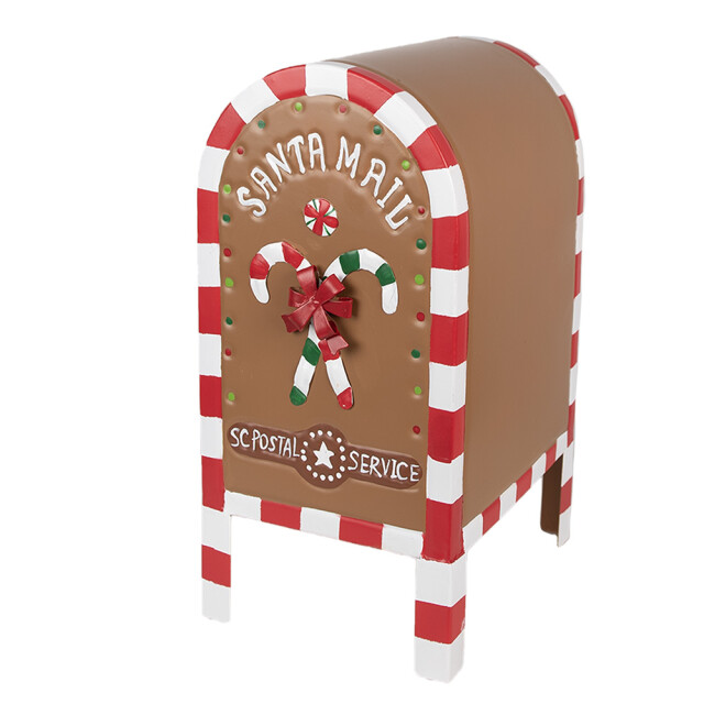 Clayre & Eef Brievenbus 22x18x34 cm ijzer letter to santa kerstdecoratie 2938374 large