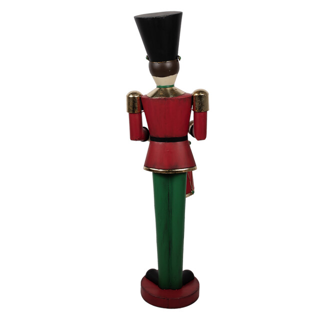 Clayre & Eef Kerstdecoratie beeld notenkraker 30x38x128 cm ijzer 2938334 large