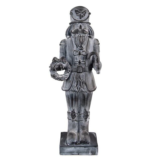 Clayre & Eef Beeld notenkraker 47 cm polyresin kerstdecoratie 2201514 large