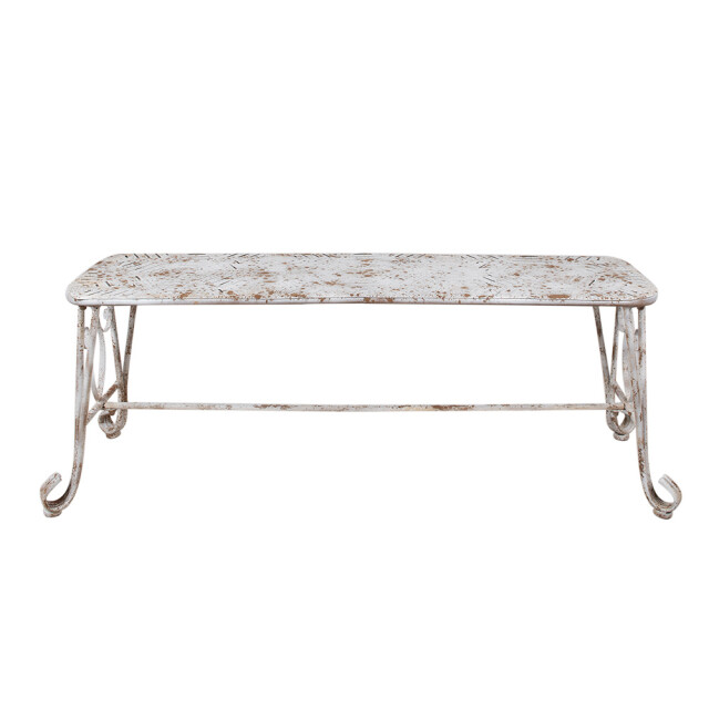 Clayre & Eef Tuinbank 117x37x42 cm bruin ijzer 2920283 large