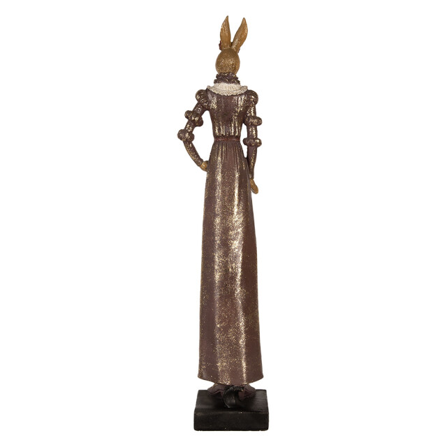 Clayre & Eef Beeld konijn 53 cm polyresin paasdecoratie 2812033 large