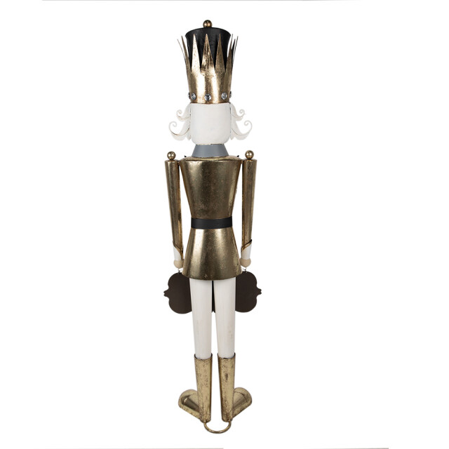 Clayre & Eef Beeld notenkraker 165 cm ijzer kerstdecoratie 2622141 large