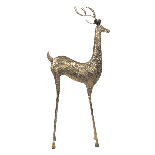 Clayre & Eef Decoratie hert 55x21x132 cm metaal 1095066 large