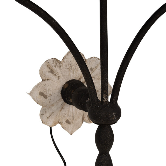 Clayre & Eef Wandlamp 124 cm ijzer muurlamp 2652441 large