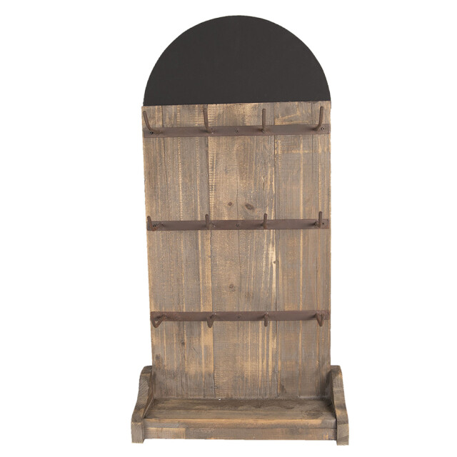 Clayre & Eef Mokkenrek 38x24x79 cm hout ijzer rechthoek 1094326 large