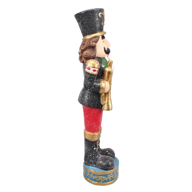 Clayre & Eef Beeld notenkraker 65 cm polyresin kerstdecoratie 2040836 large