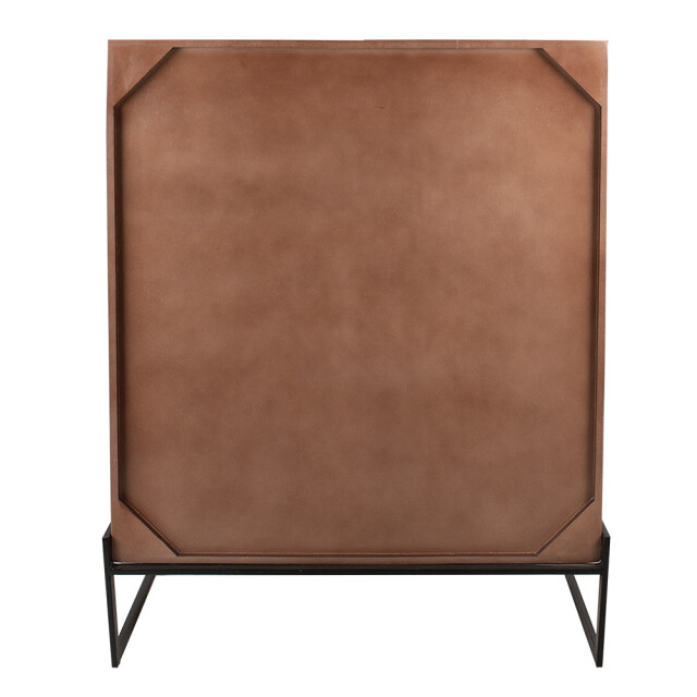 Clayre & Eef Wandkast 90x45x115 cm hout rechthoek bloemen opbergkast 2387996 large