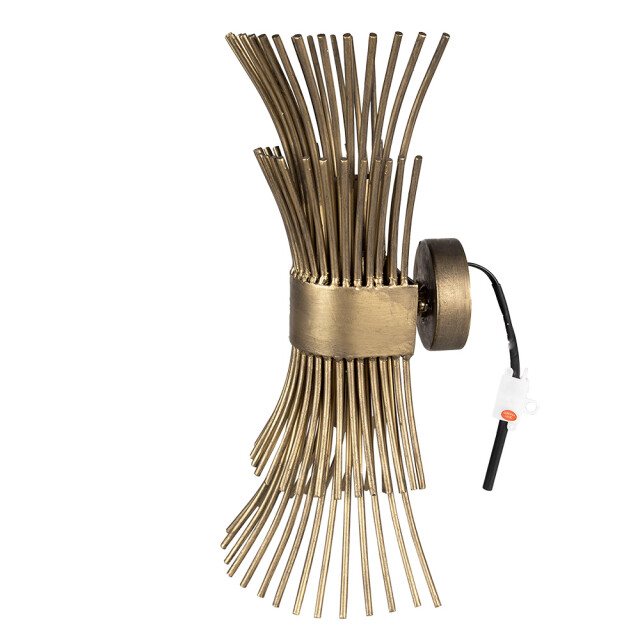 Clayre & Eef Wandlamp 22x22x46 cm ijzer muurlamp 2398671 large