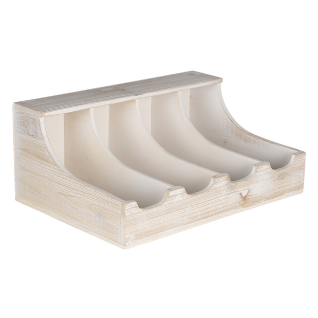 Clayre & Eef Bestekbak 41x28x17 cm hout rechthoek besteklade 1325875 large
